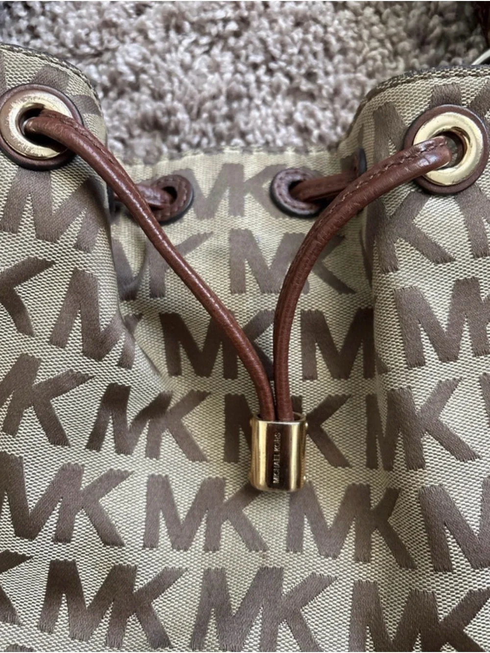Michael Kors Logo Shoulder Bag